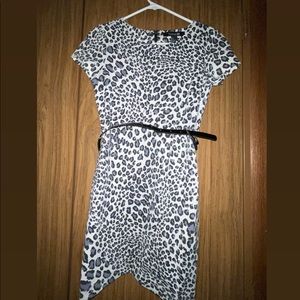 Leopard mini dress